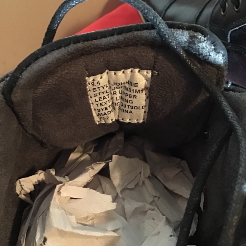 šSteve Madden, menās leather boots size 9.5, great condition, see photos š„ - Picture 6 of 6